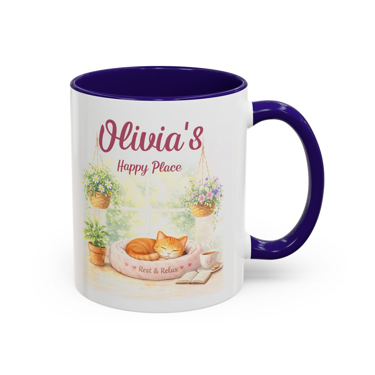 Personalized Cat Coffee Mug