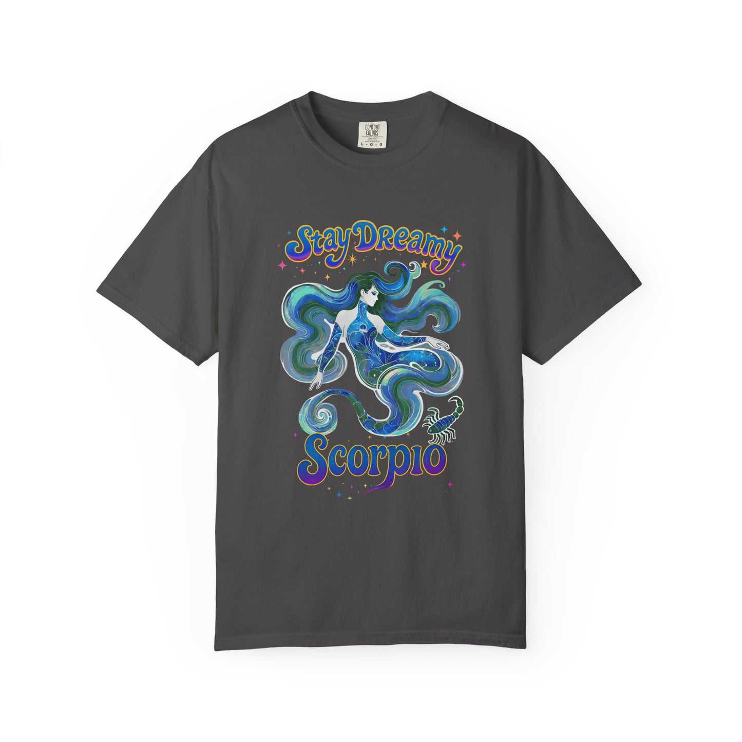Stay Dreamy Scorpio – Mystical Mermaid Tee for the Celestial Siren