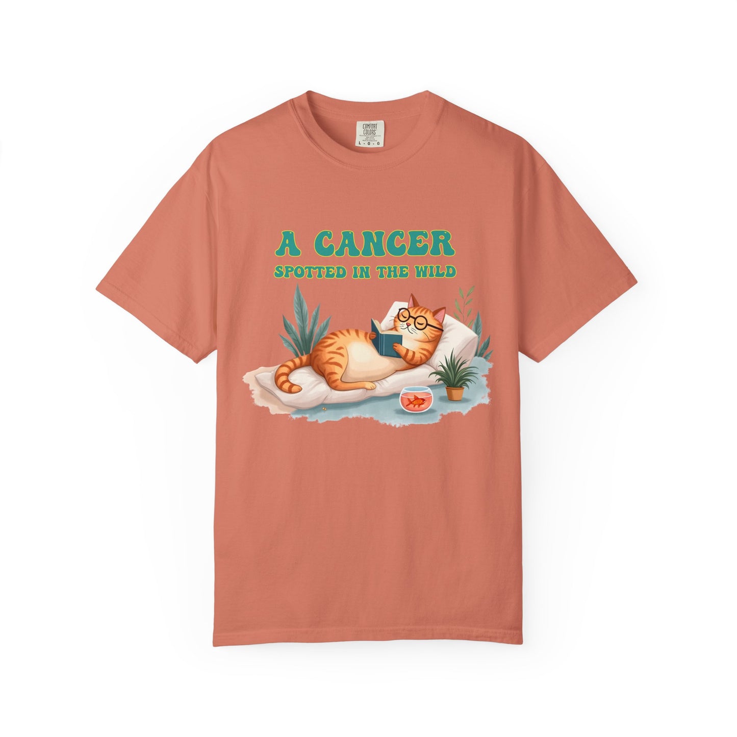 A Cancer Spotted in the Wild – Funny Zodiac Cat Tee