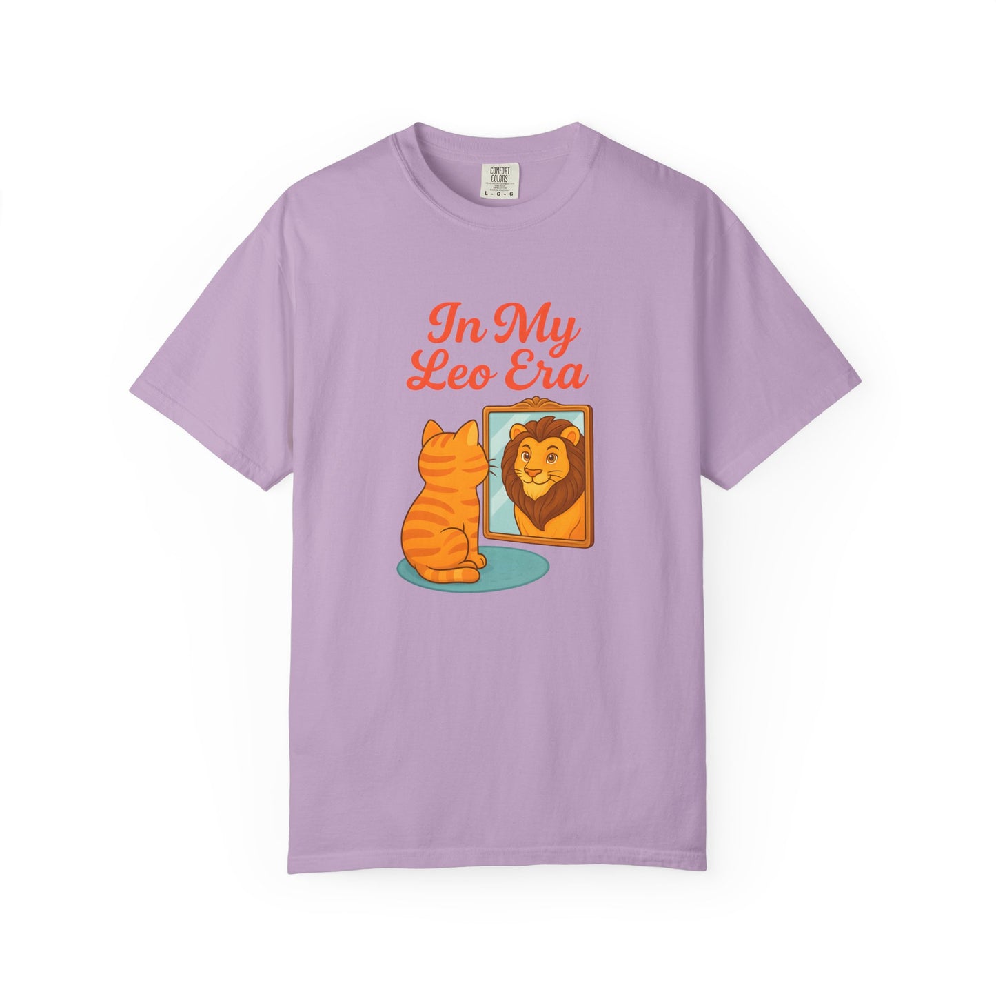 In My Leo Era - Funny Cat and Lion Mirror Tee