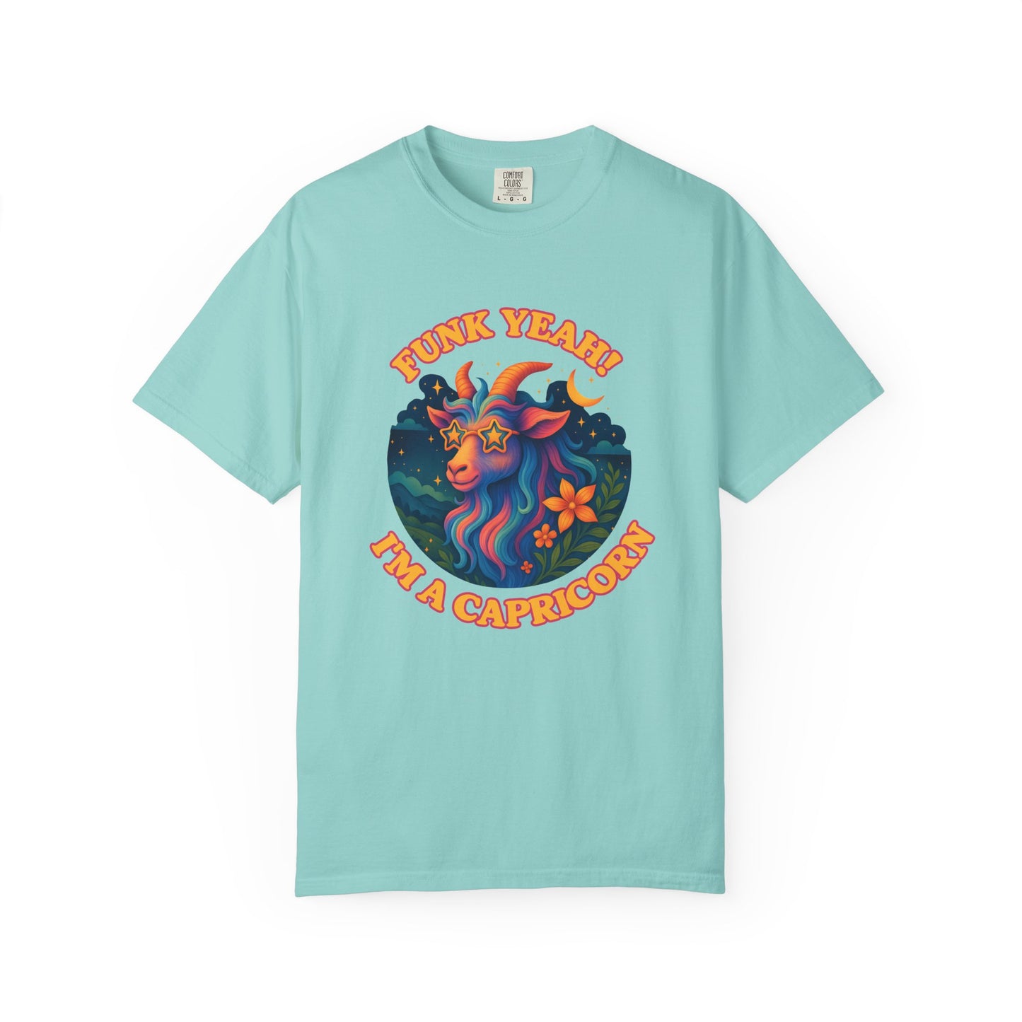 Funk Yeah! I’m a Capricorn – Retro Goat Groove Tee
