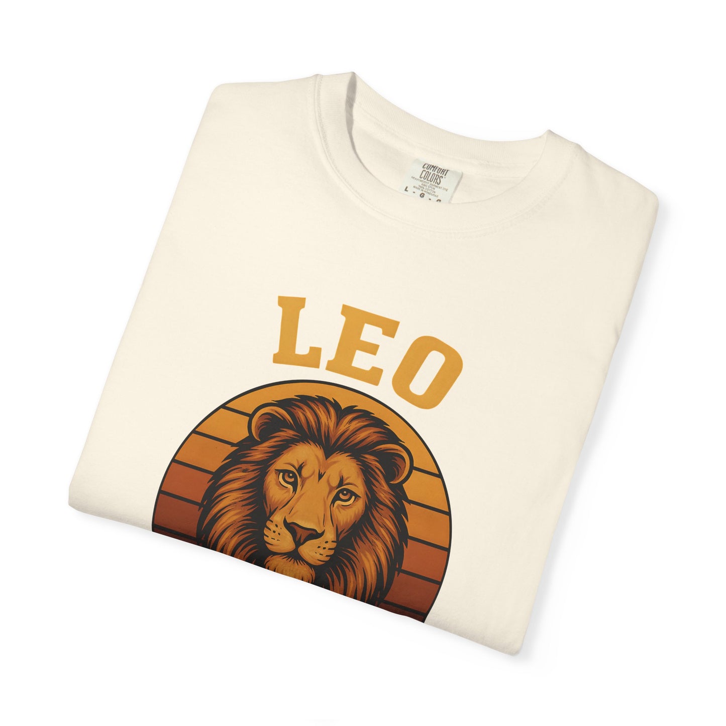 Leo Rules – Vintage Sunset Zodiac Tee