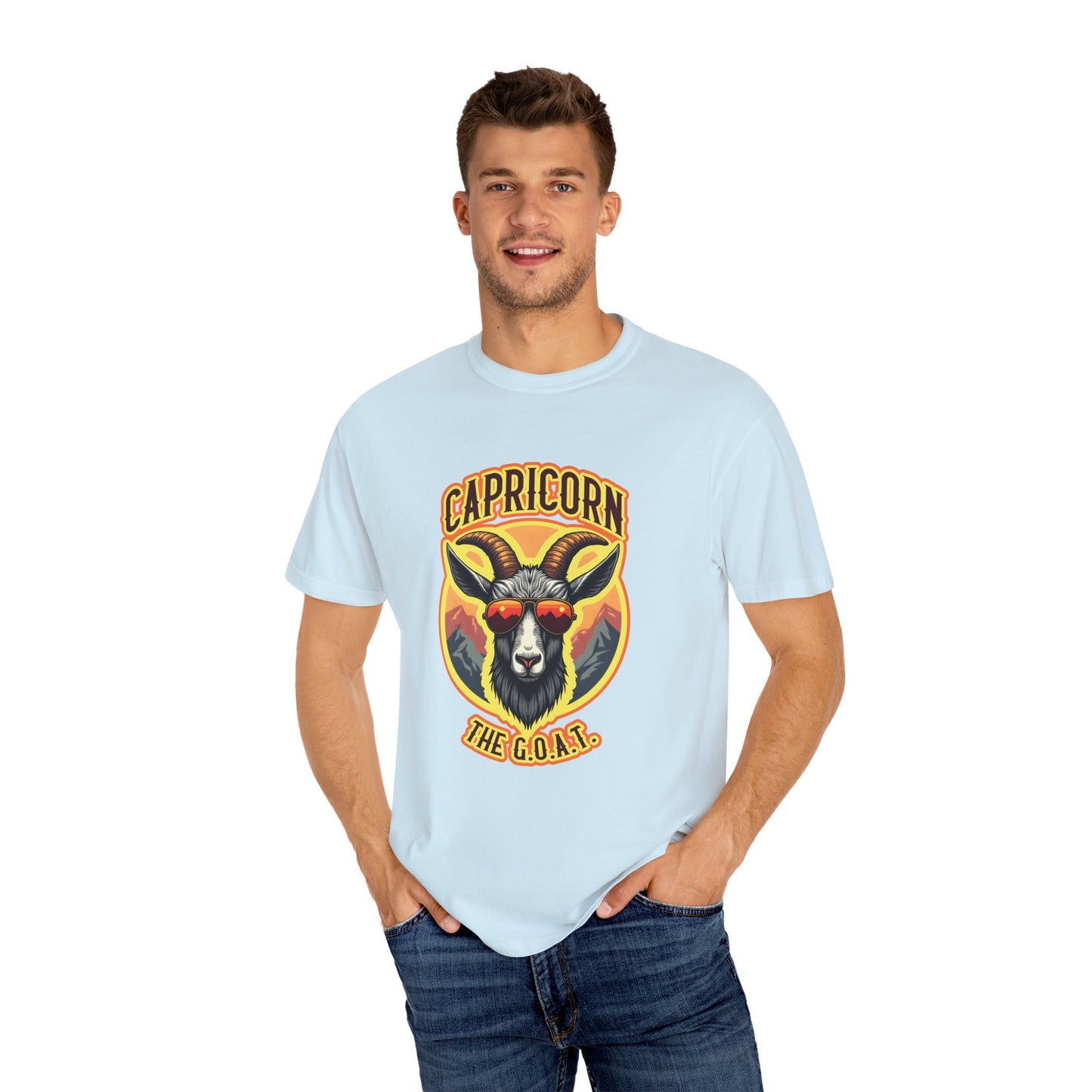 Capricorn The G.O.A.T – Mountain Majesty Zodiac Tee