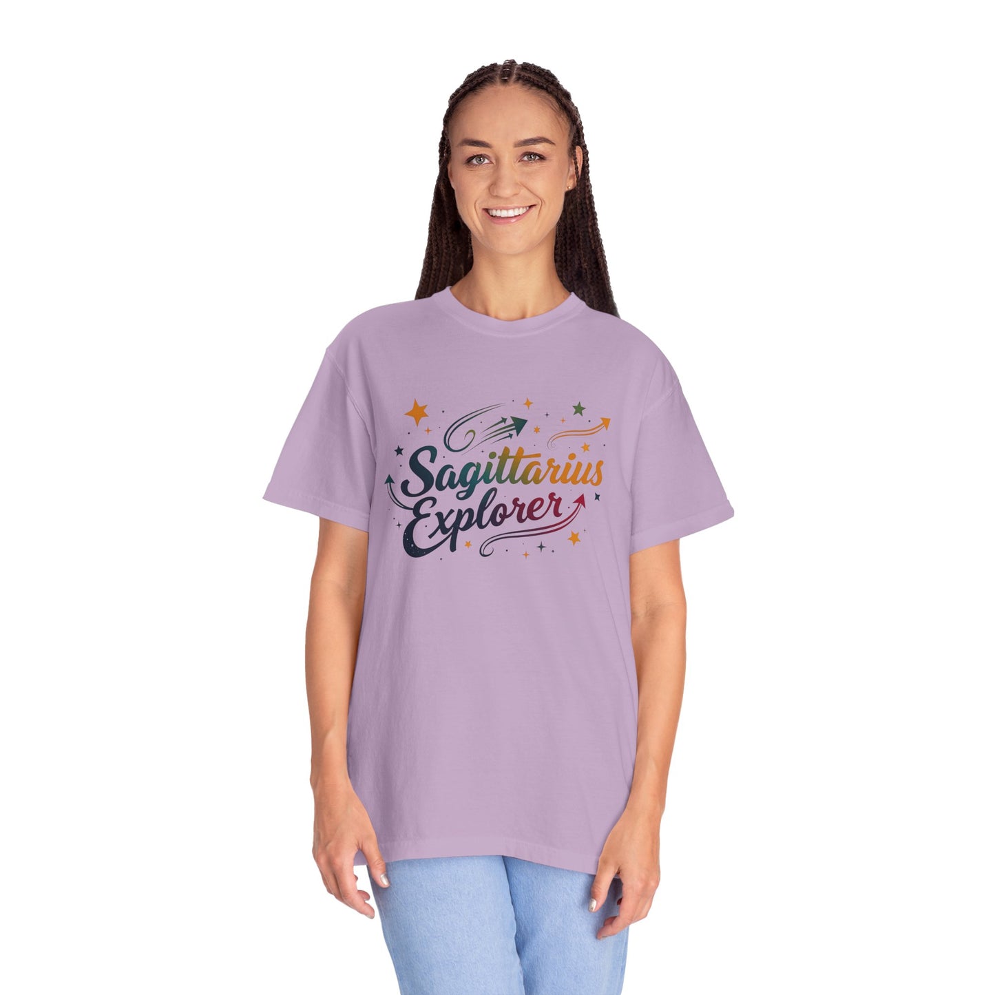 Sagittarius Explorer – Colorful Tee Zodiac Shirt