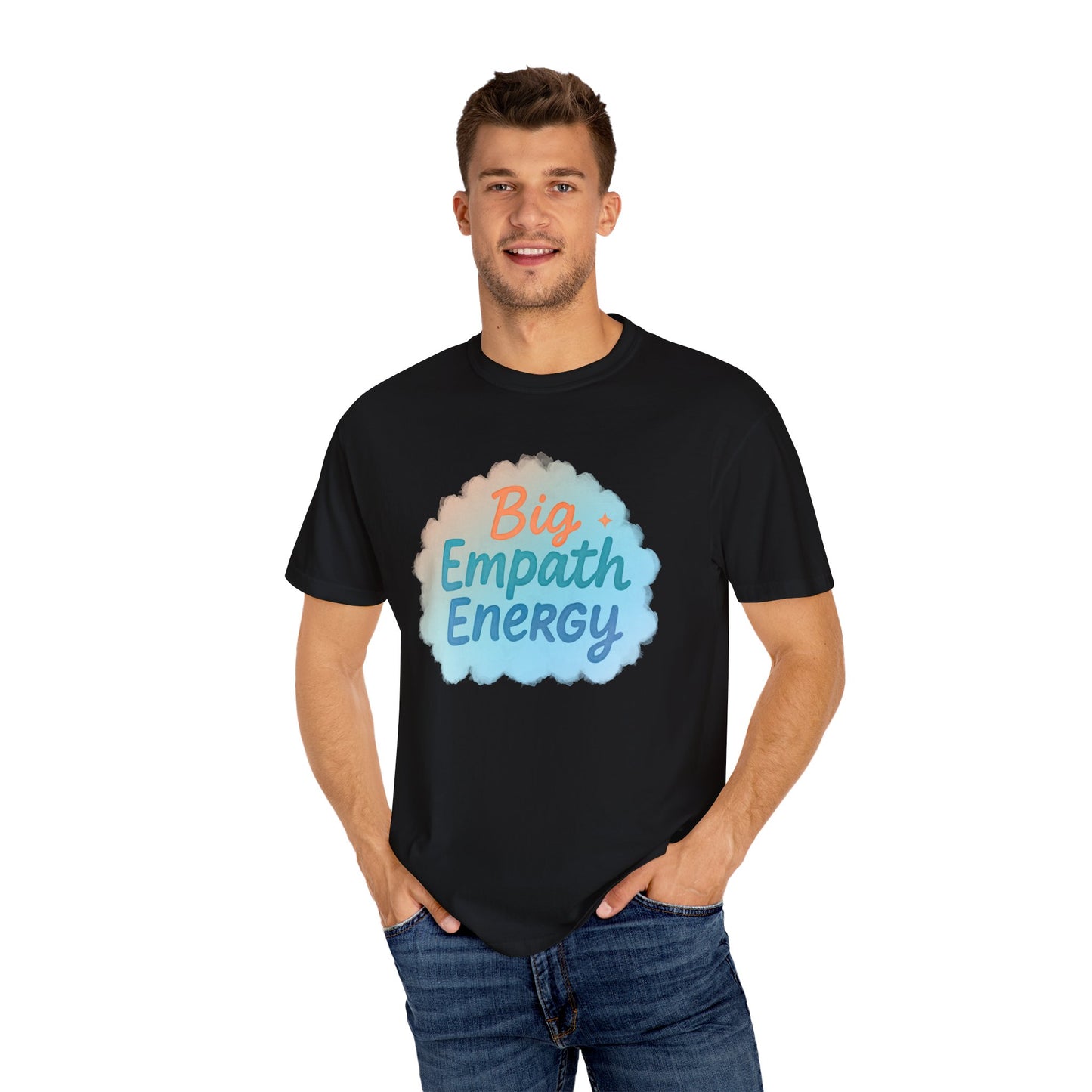Big Empath Energy – Colorful Affirmation Tee