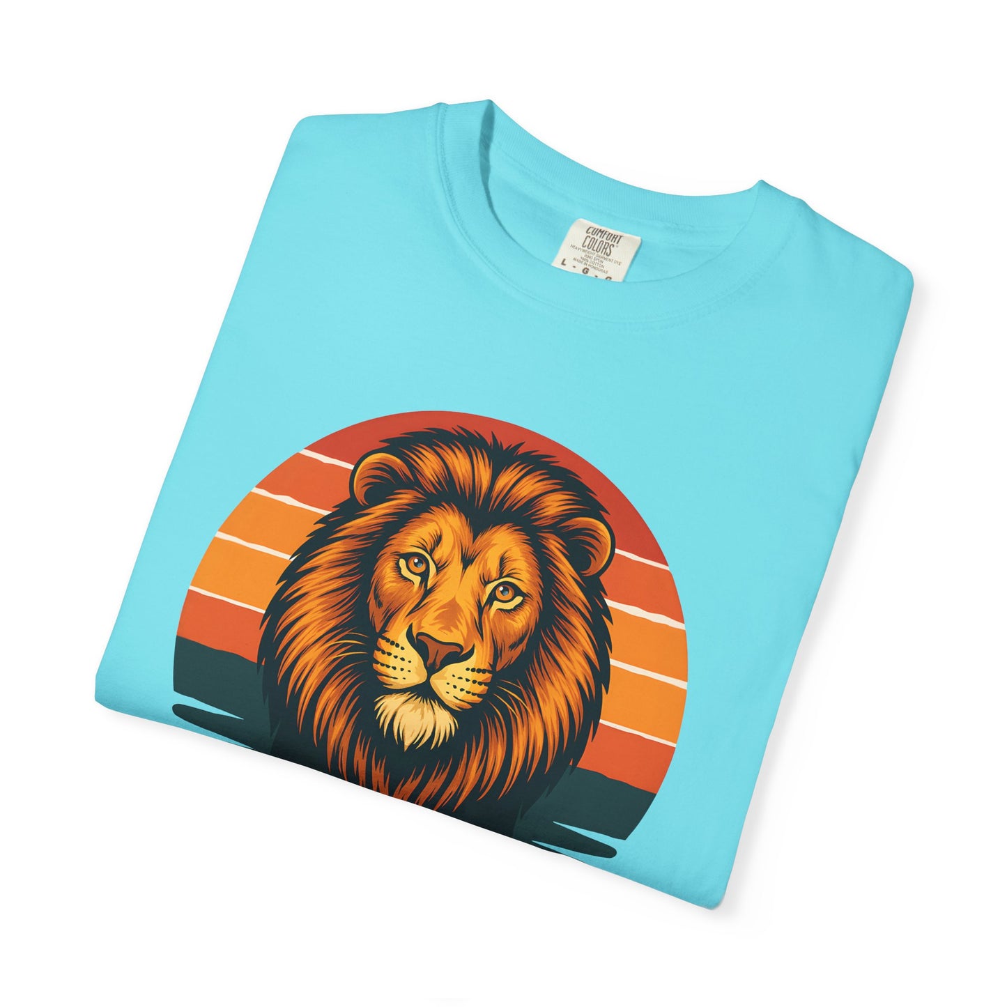 Leo Rules - Retro Rainbow Power Tee