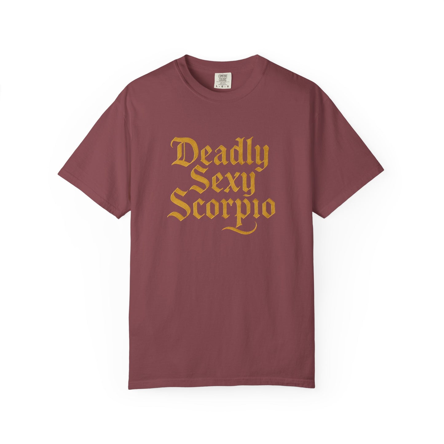 Deadly Sexy Scorpio Tee β Wicked Zodiac Shirt