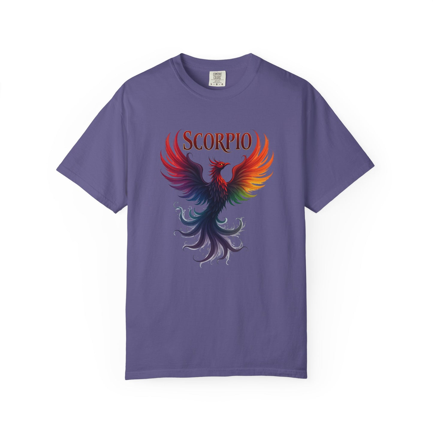 Scorpio Phoenix Tee β Multicolor Zodiac Shirt