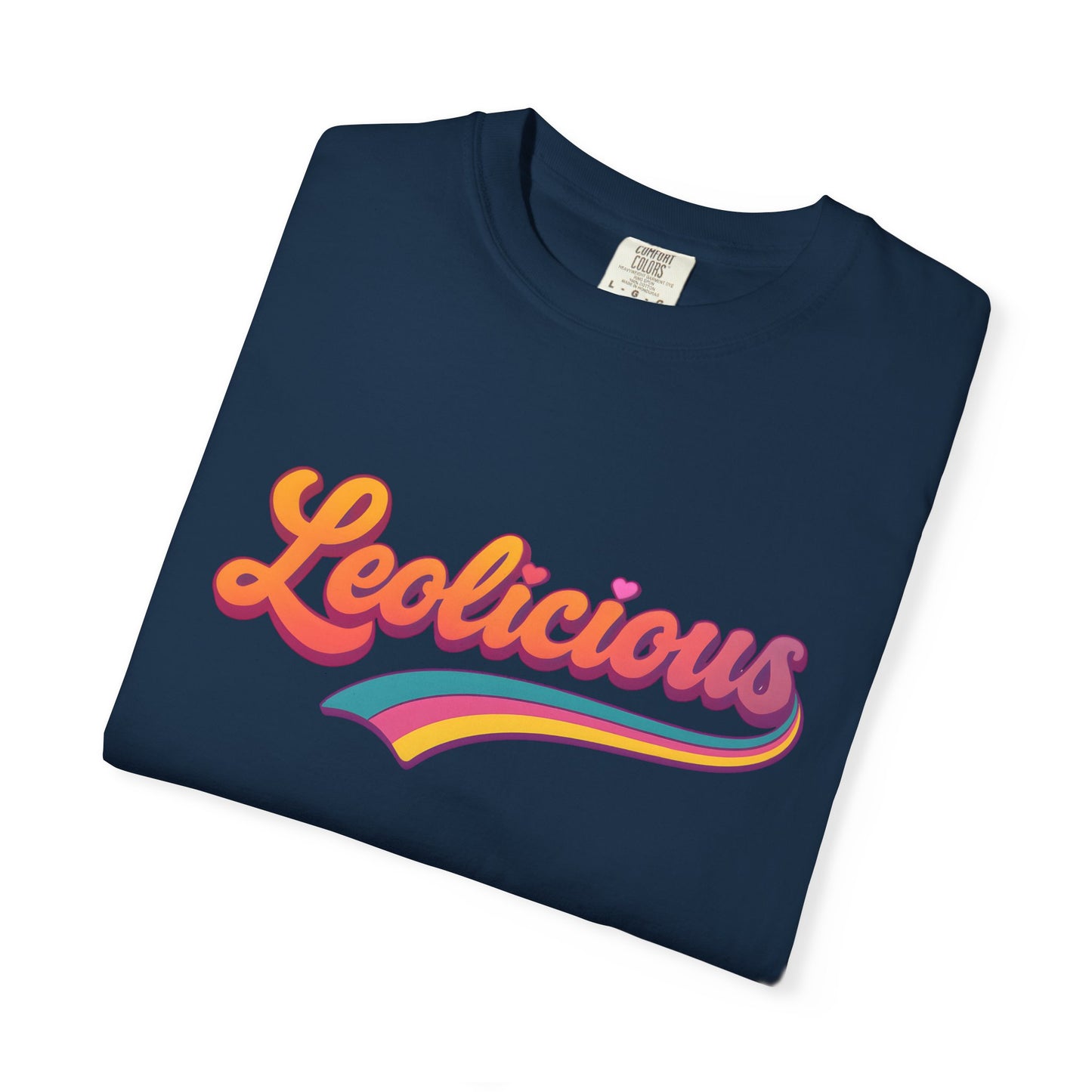 Leolicious β Retro Groovy Leo Zodiac Tee