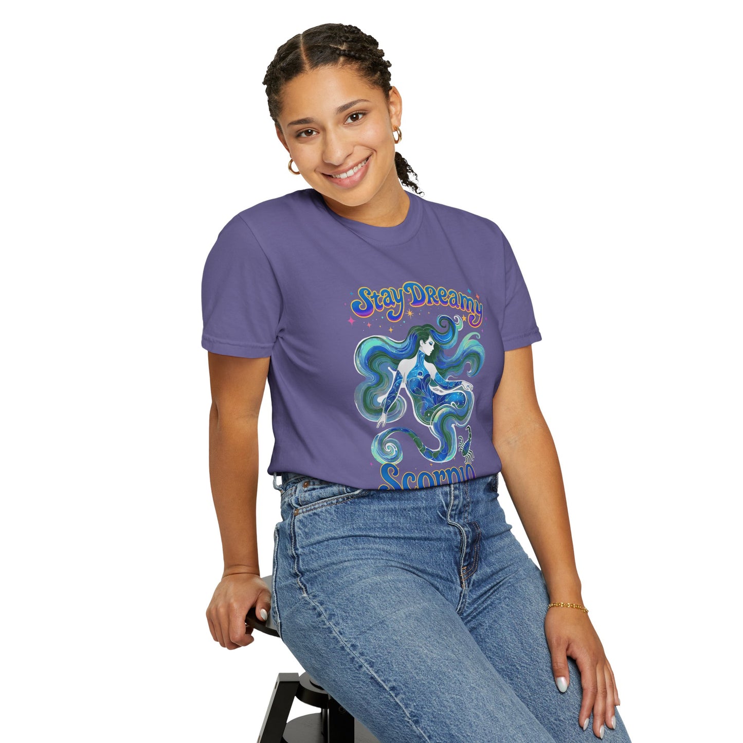 Stay Dreamy Scorpio – Mystical Mermaid Tee for the Celestial Siren