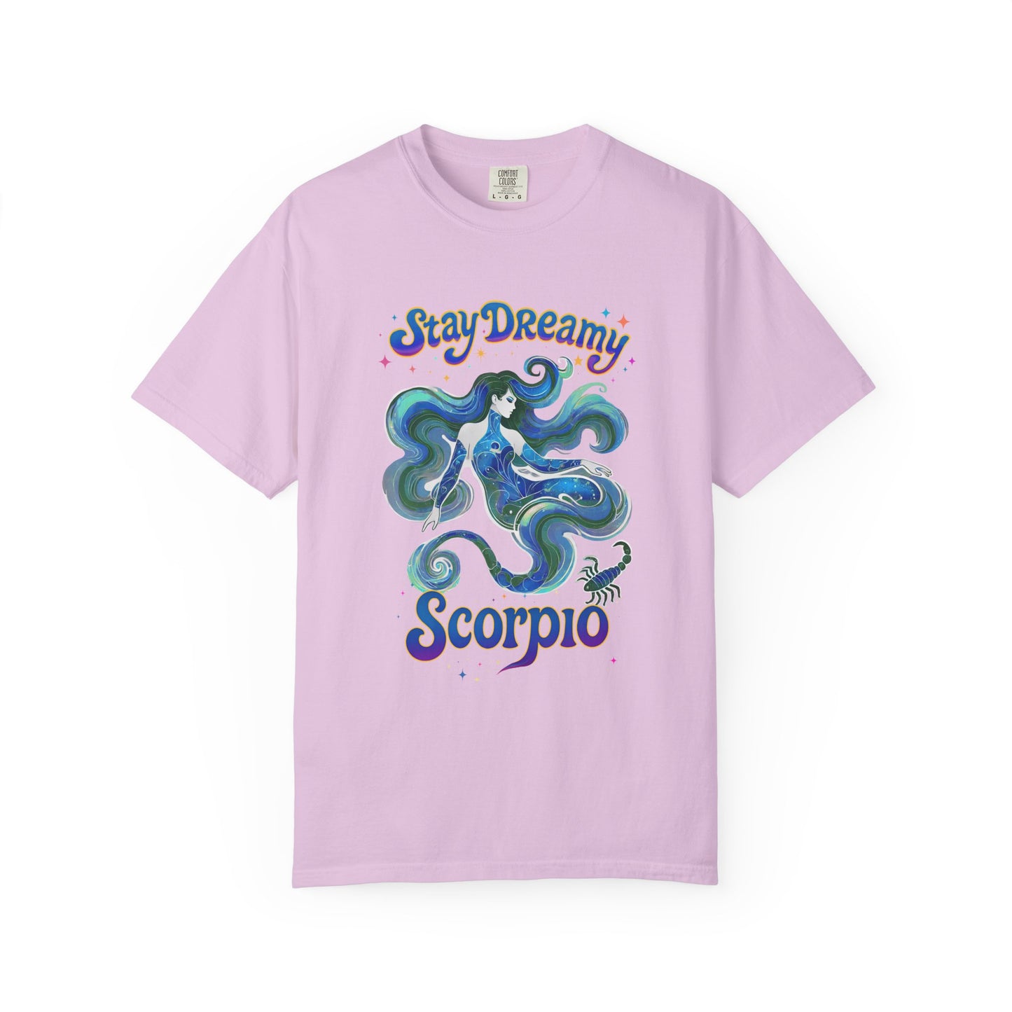 Stay Dreamy Scorpio – Mystical Mermaid Tee for the Celestial Siren