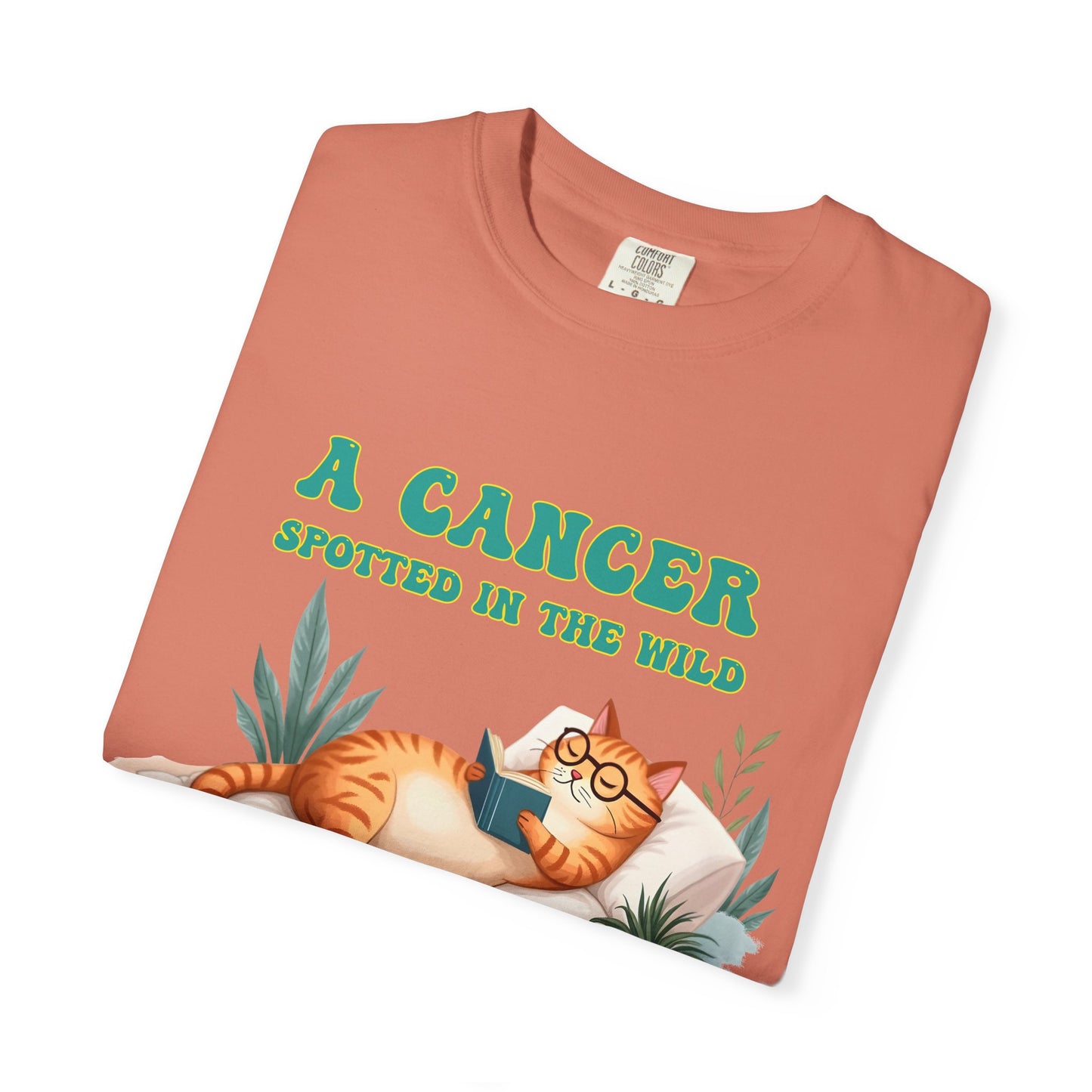 A Cancer Spotted in the Wild – Funny Zodiac Cat Tee