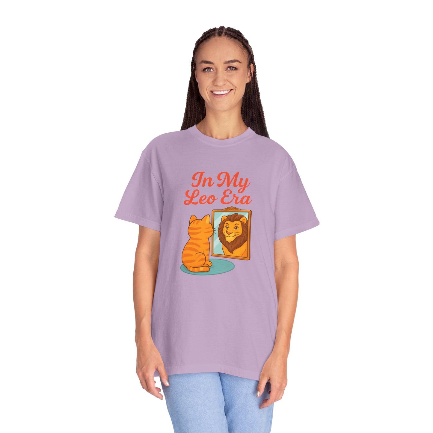 In My Leo Era - Funny Cat and Lion Mirror Tee