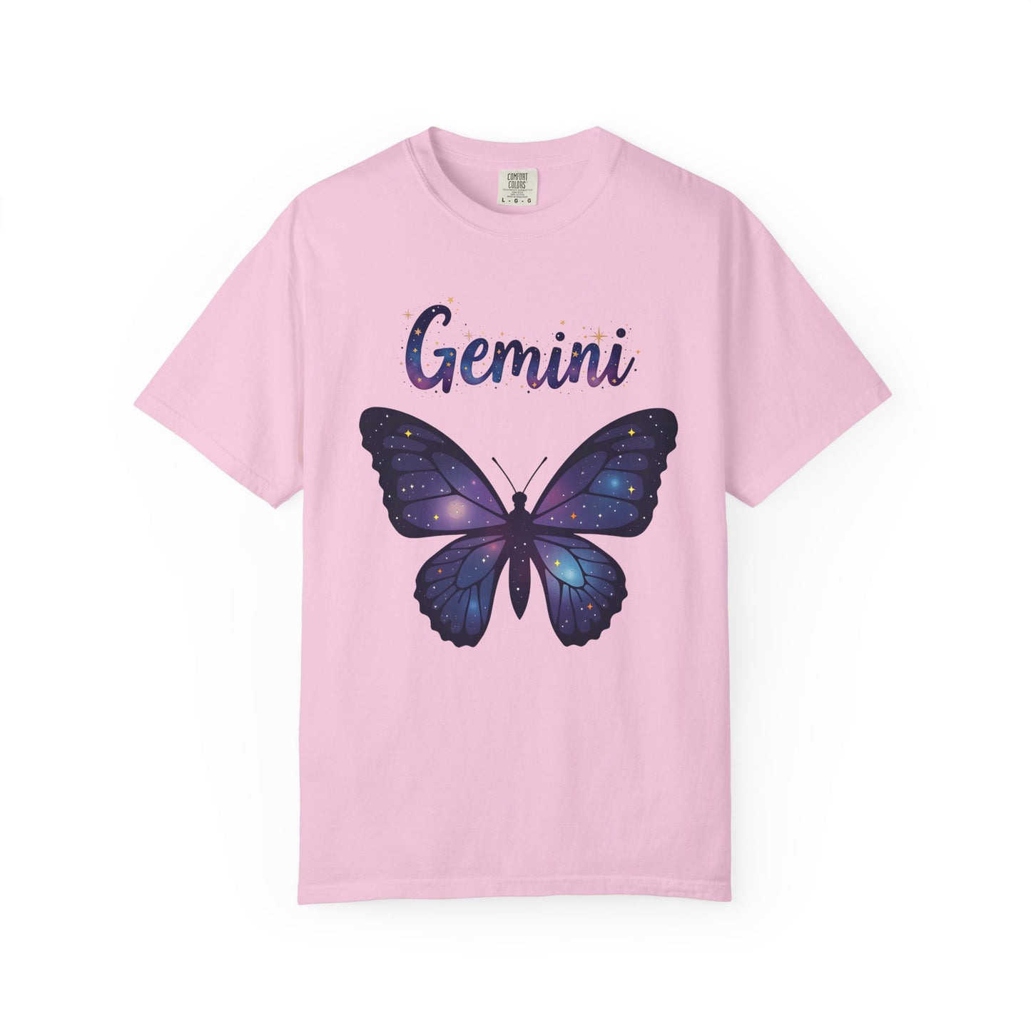 Gemini Butterfly Tee – Colorful Zodiac Shirt