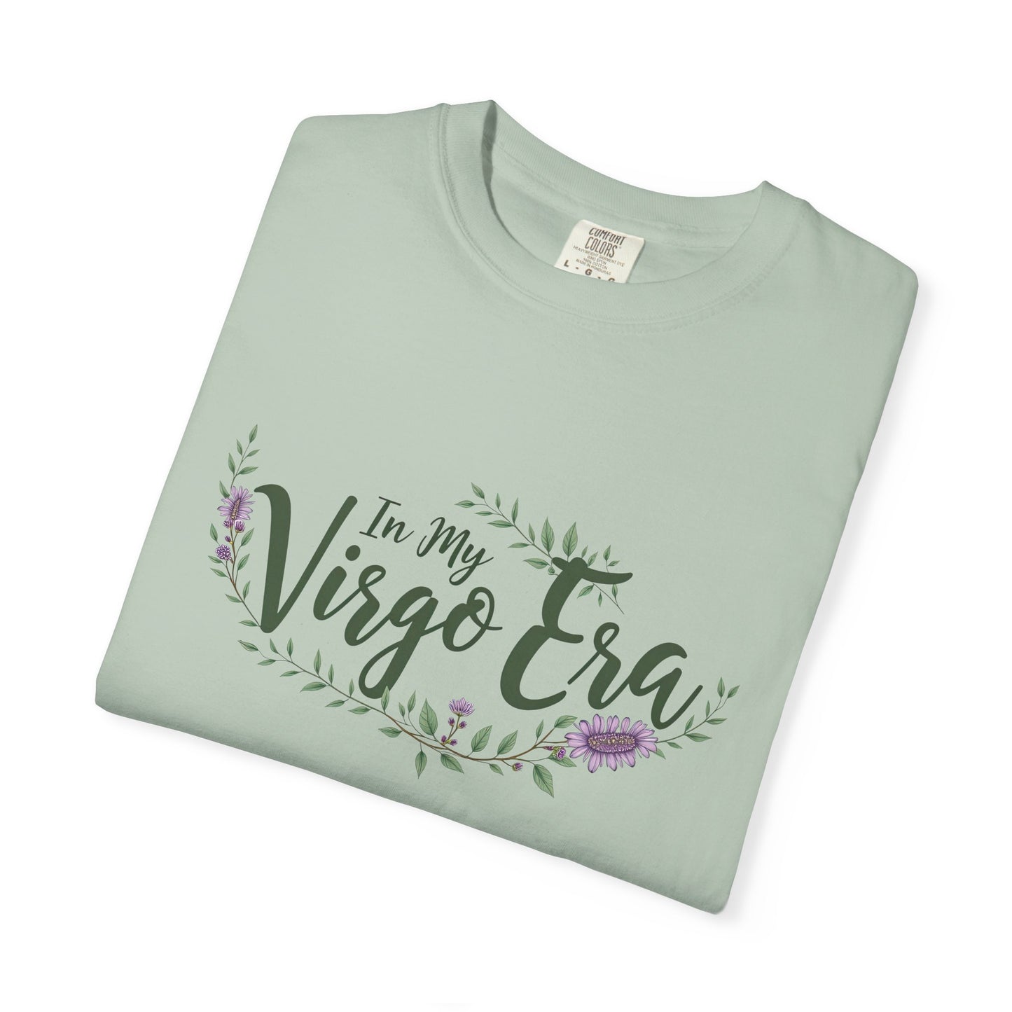 In My Virgo Era β Pretty Floral Zodiac Tee