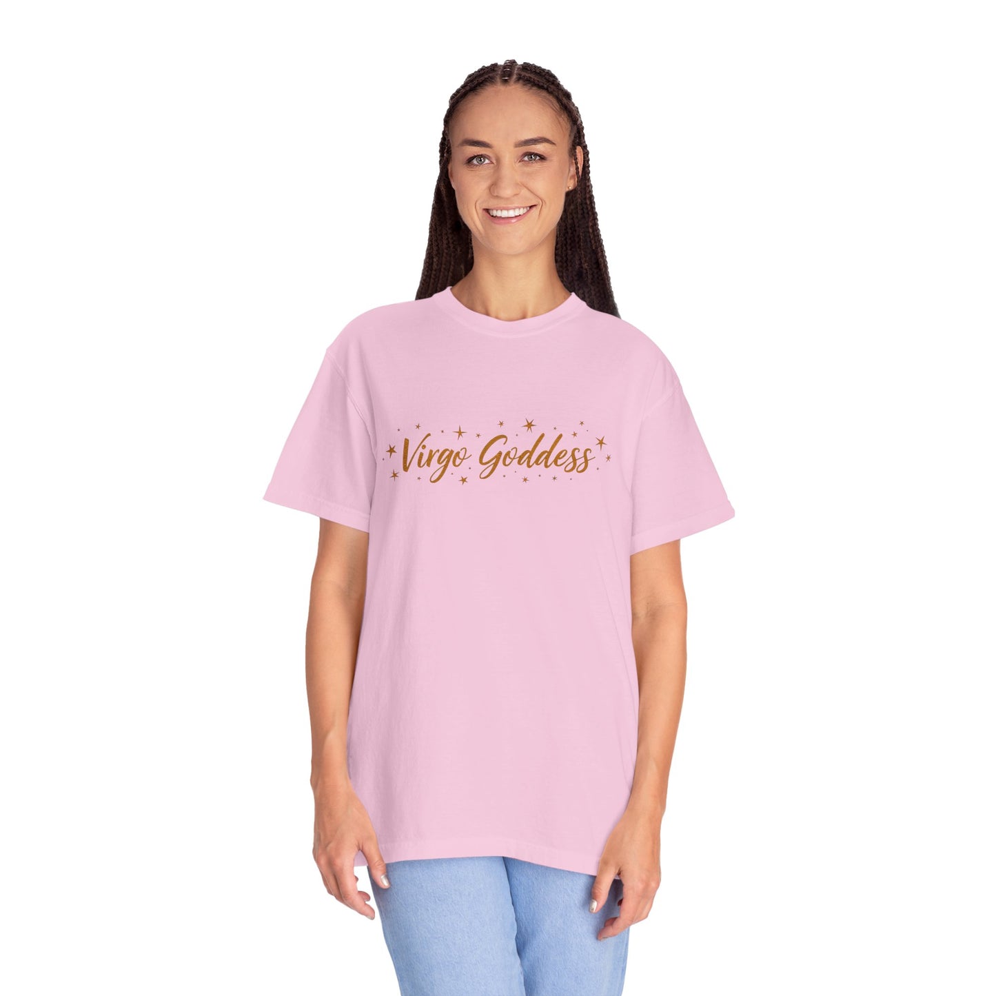 Virgo Goddess – Shimmery Witchy Zodiac Tee
