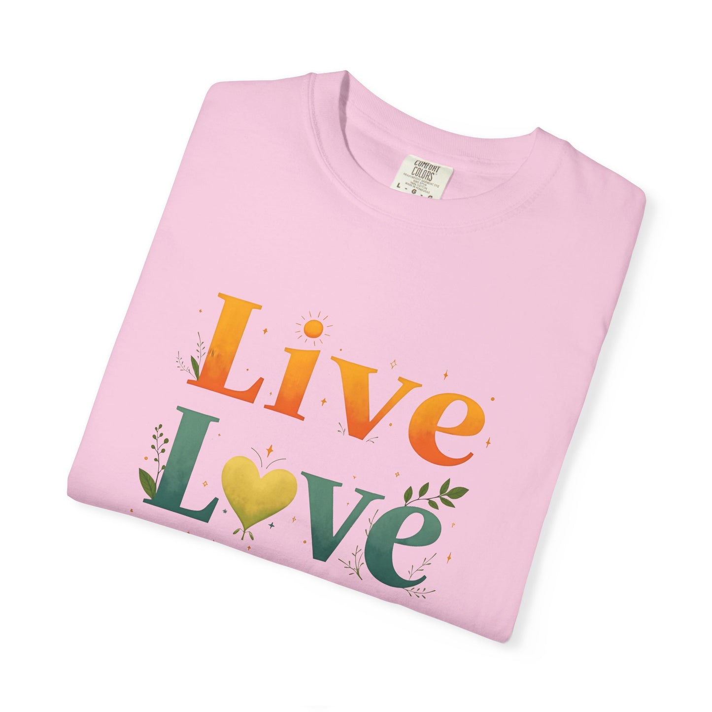 Live Love Libra Tee β Colorful Zodiac Shirt