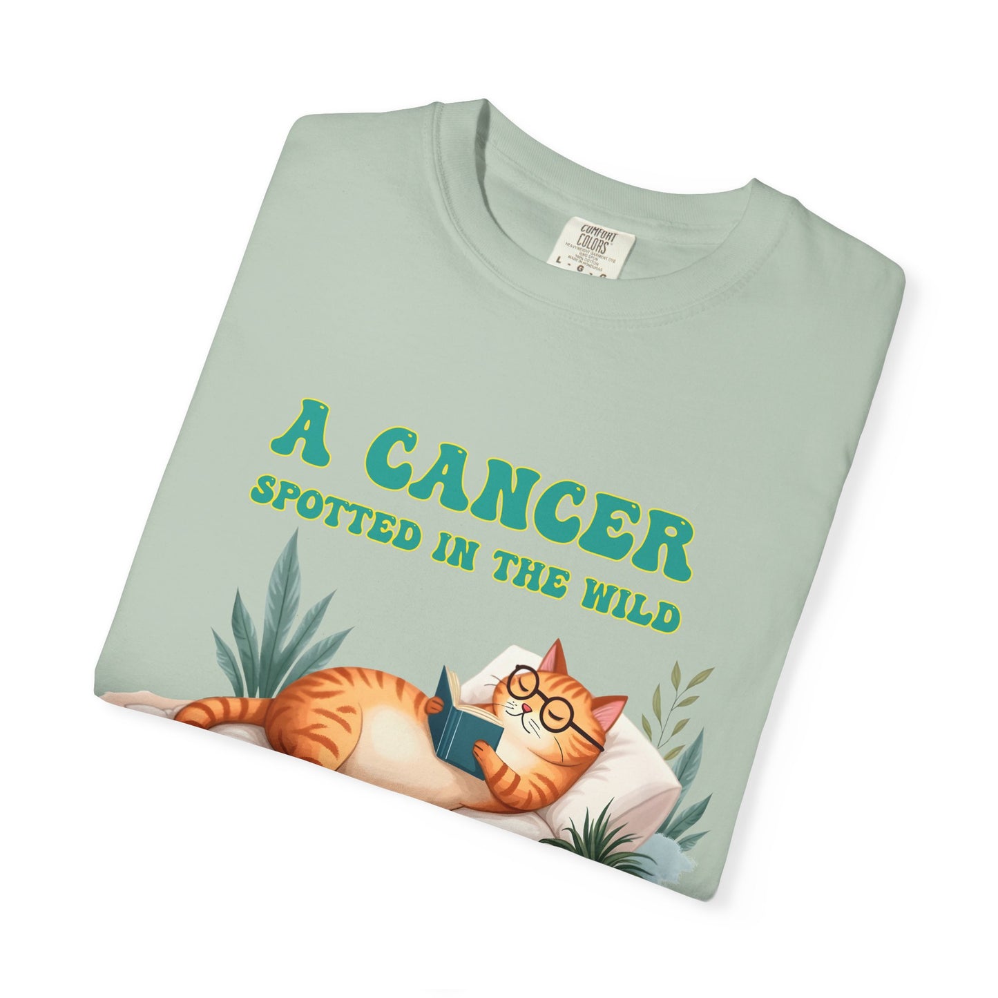 A Cancer Spotted in the Wild – Funny Zodiac Cat Tee