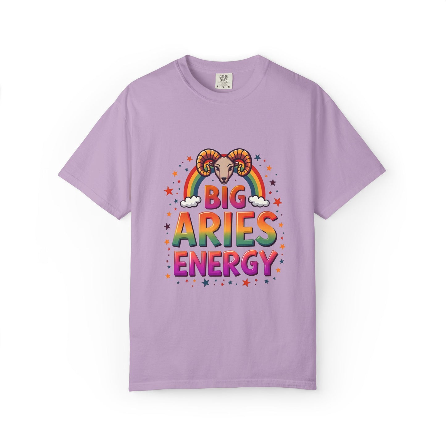 Big Aries Energy – Vibrant Zodiac Tee