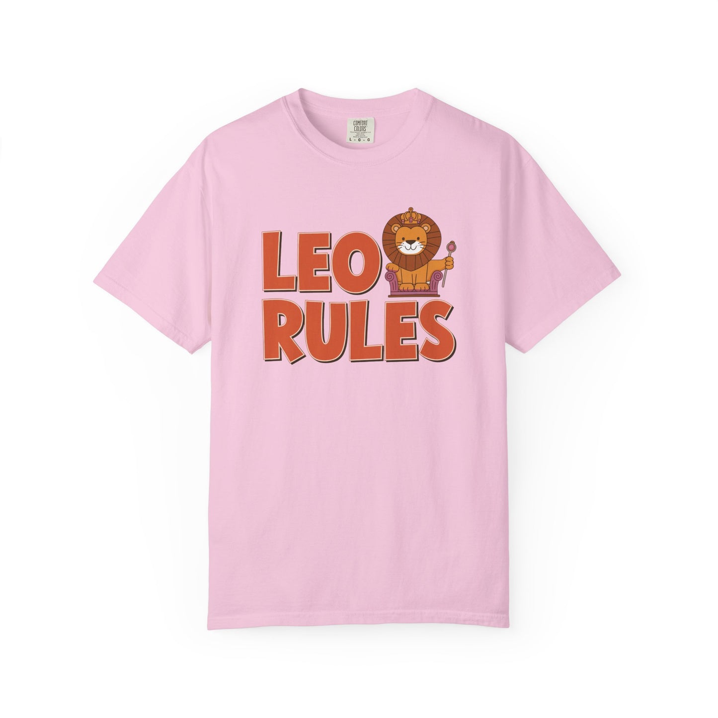 Leo Rules Tee – Funny Zodiac Shirt