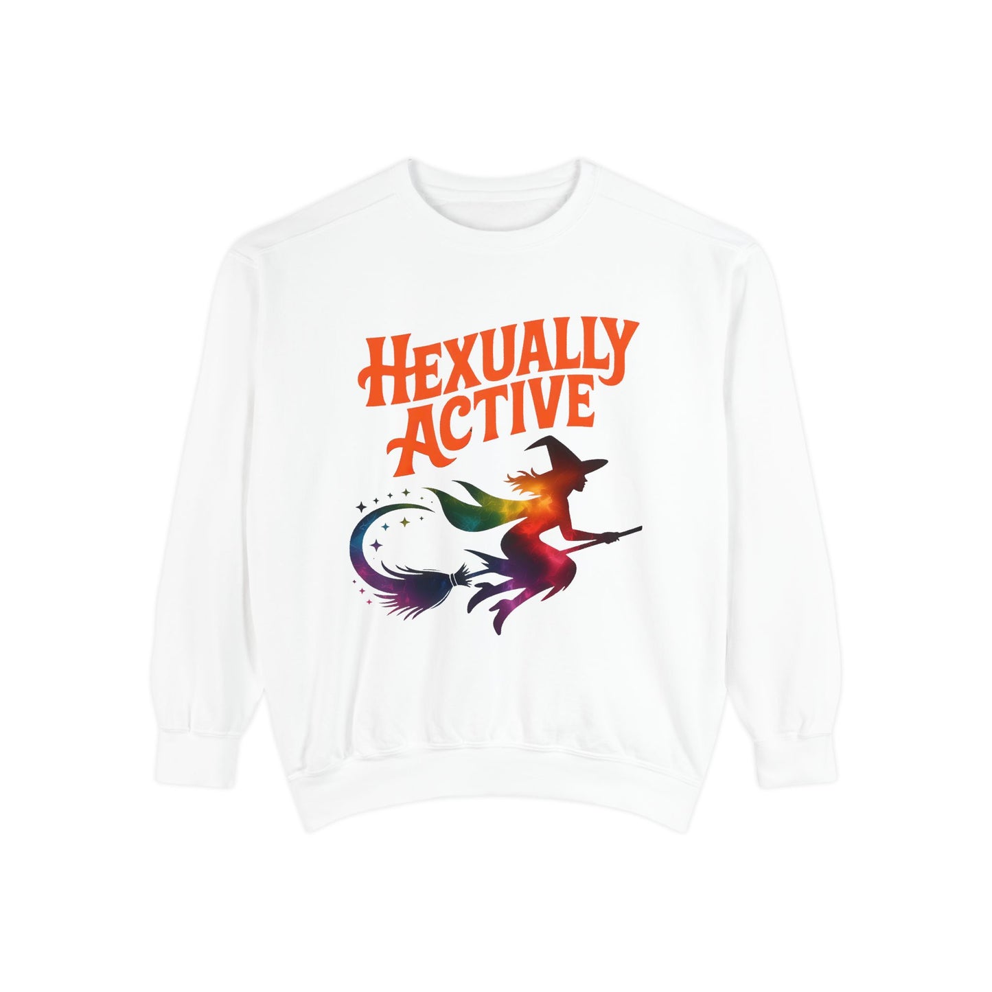 Hexually Active Sweatshirt – Retro Witch Pullover