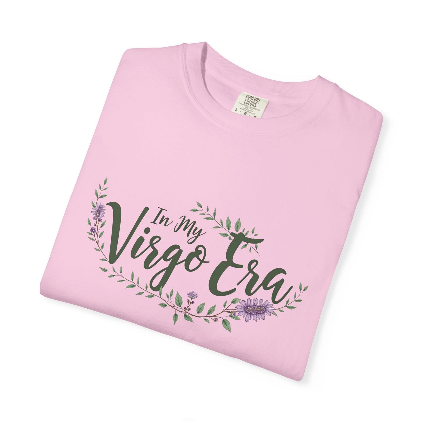 In My Virgo Era β Pretty Floral Zodiac Tee