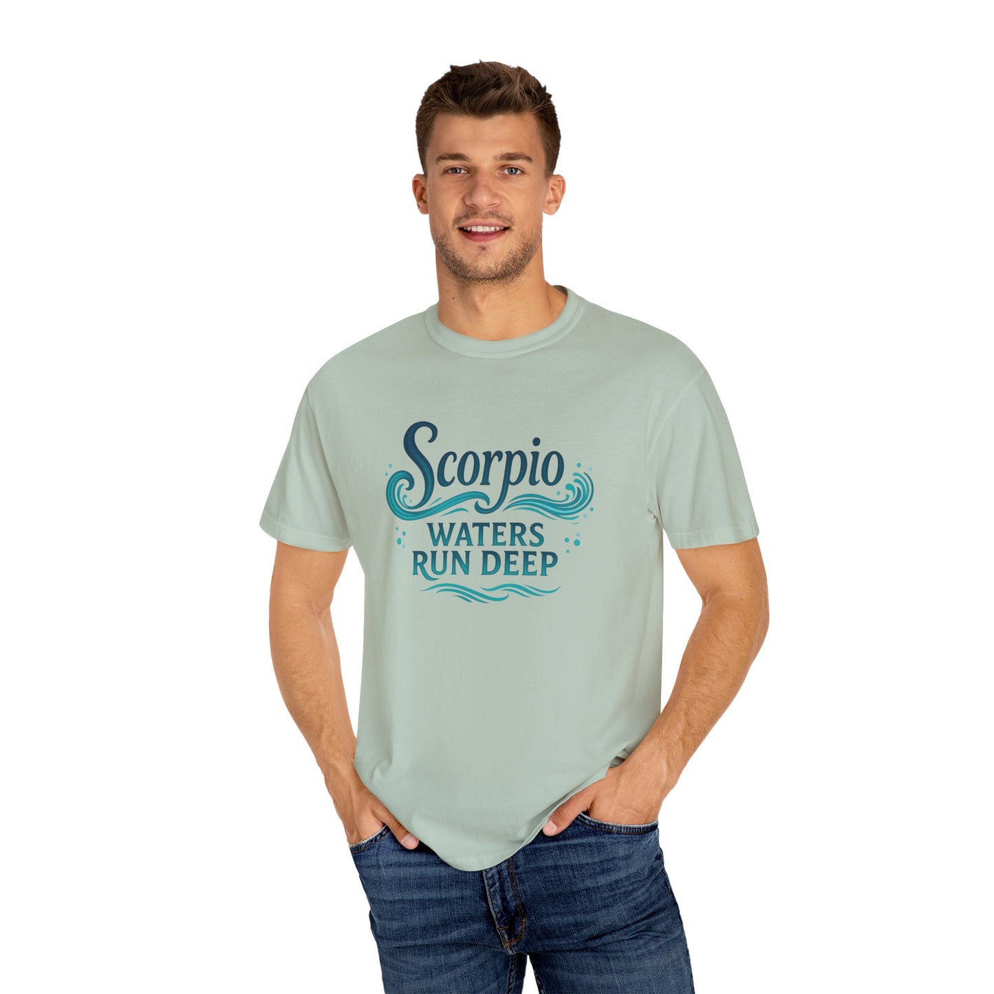 Scorpio Waters Run Deep – Colorful Tee Zodiac Shirt