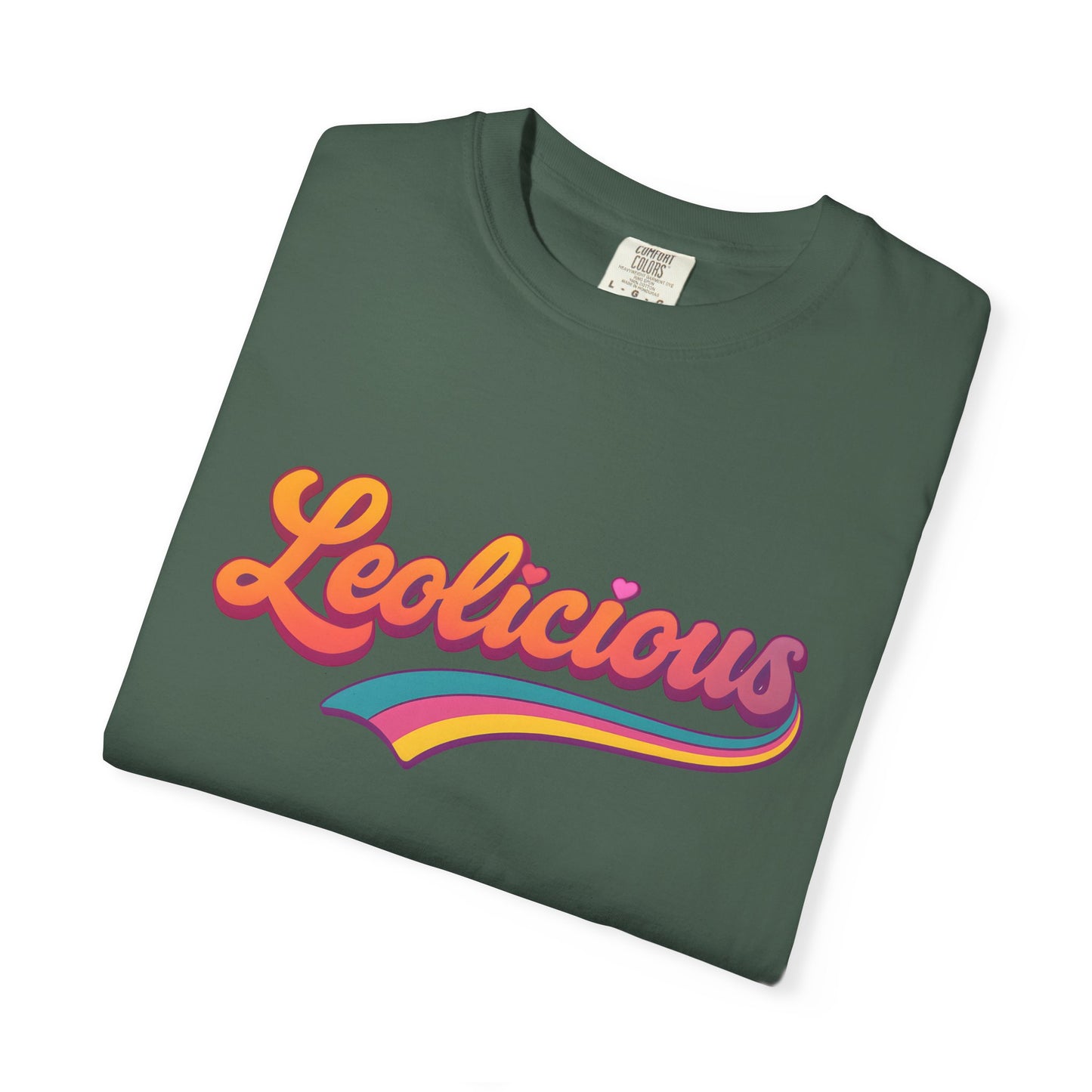 Leolicious β Retro Groovy Leo Zodiac Tee