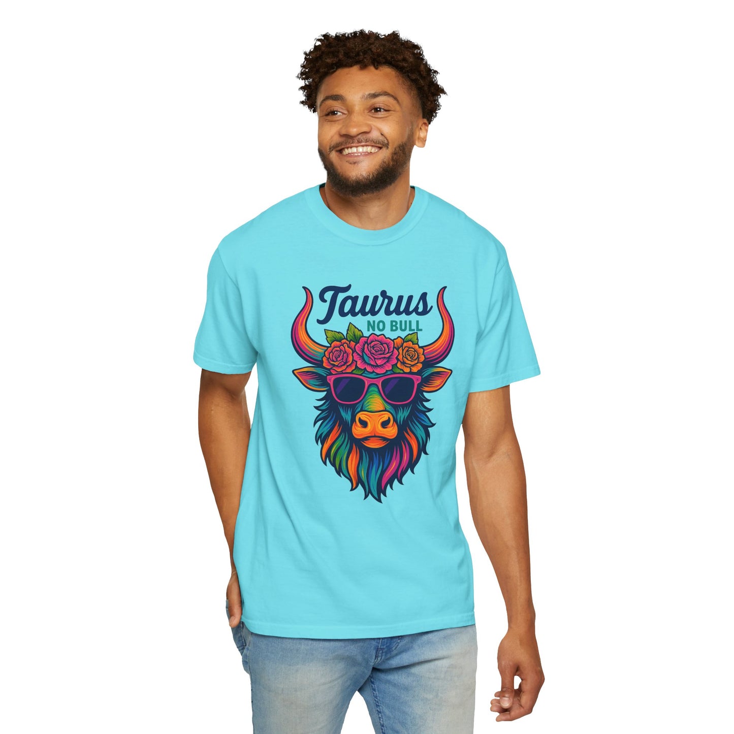 Taurus No Bull – Sassy Rainbow Boho-Bull Tee
