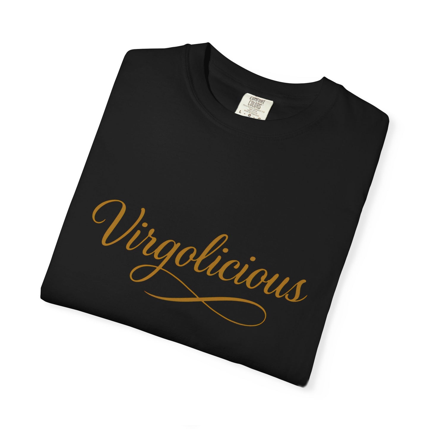 Virgolicious – Retro Script Virgo Tee