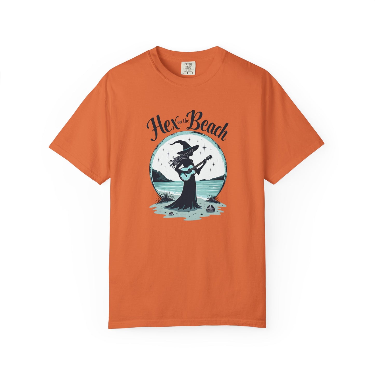 Hex on the Beach - Funny Witch Guitar Tee