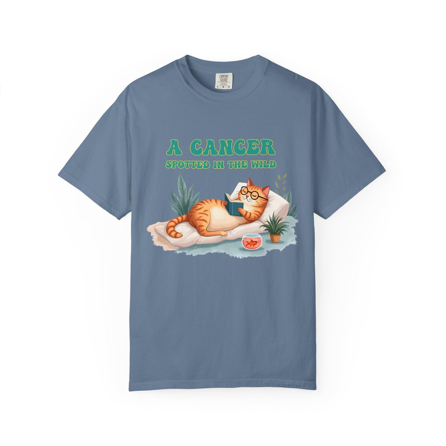 A Cancer Spotted in the Wild – Funny Zodiac Cat Tee