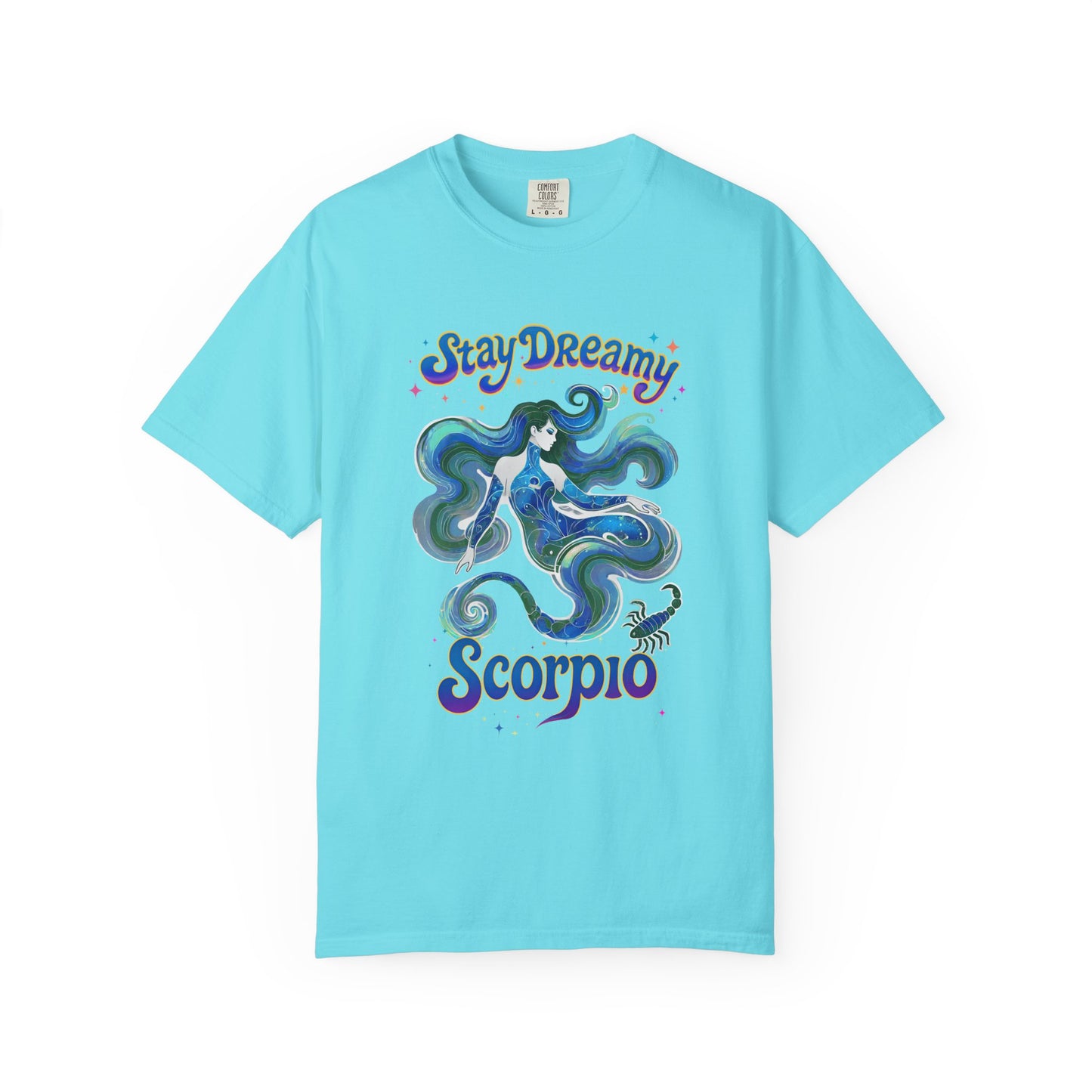 Stay Dreamy Scorpio – Mystical Mermaid Tee for the Celestial Siren