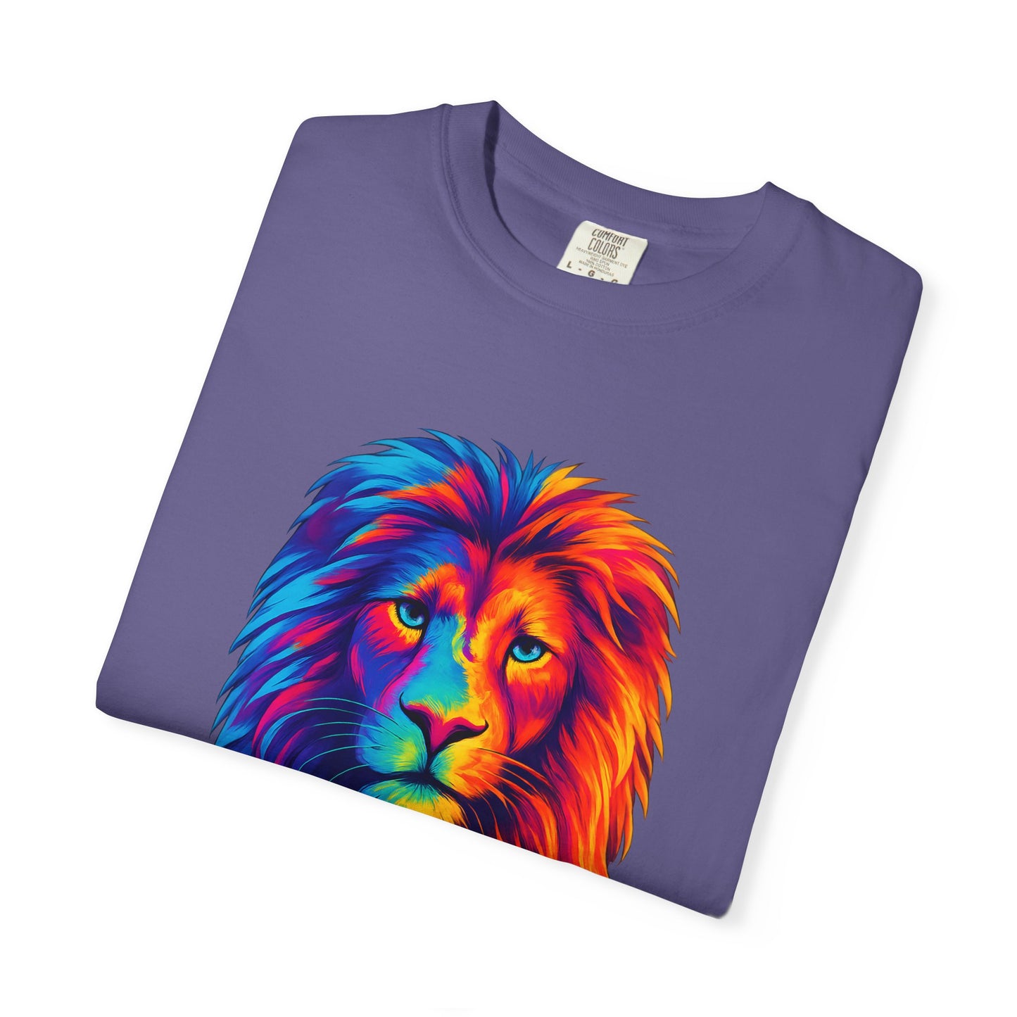 Rainbow Lion Tee – Vibrant & Fierce