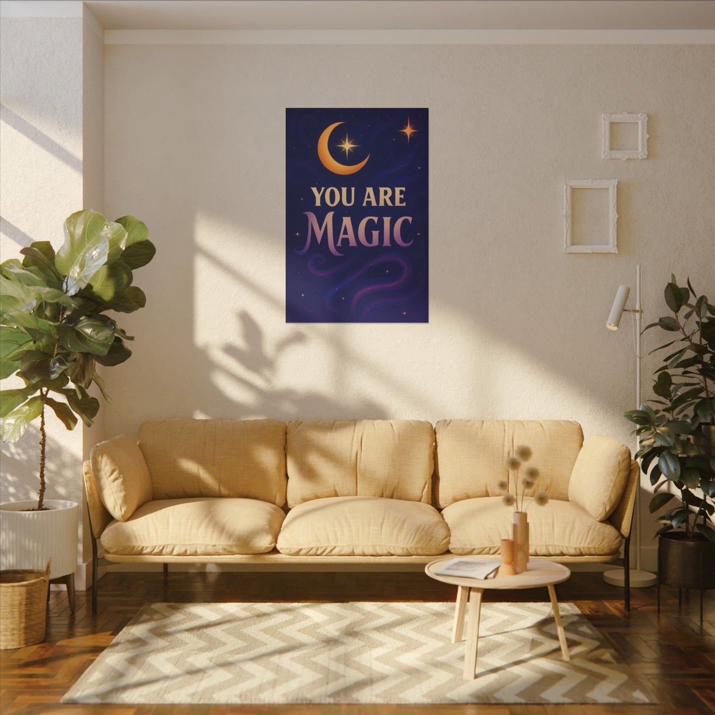You Are Magic – Moon & Star Affirmation Wall Art