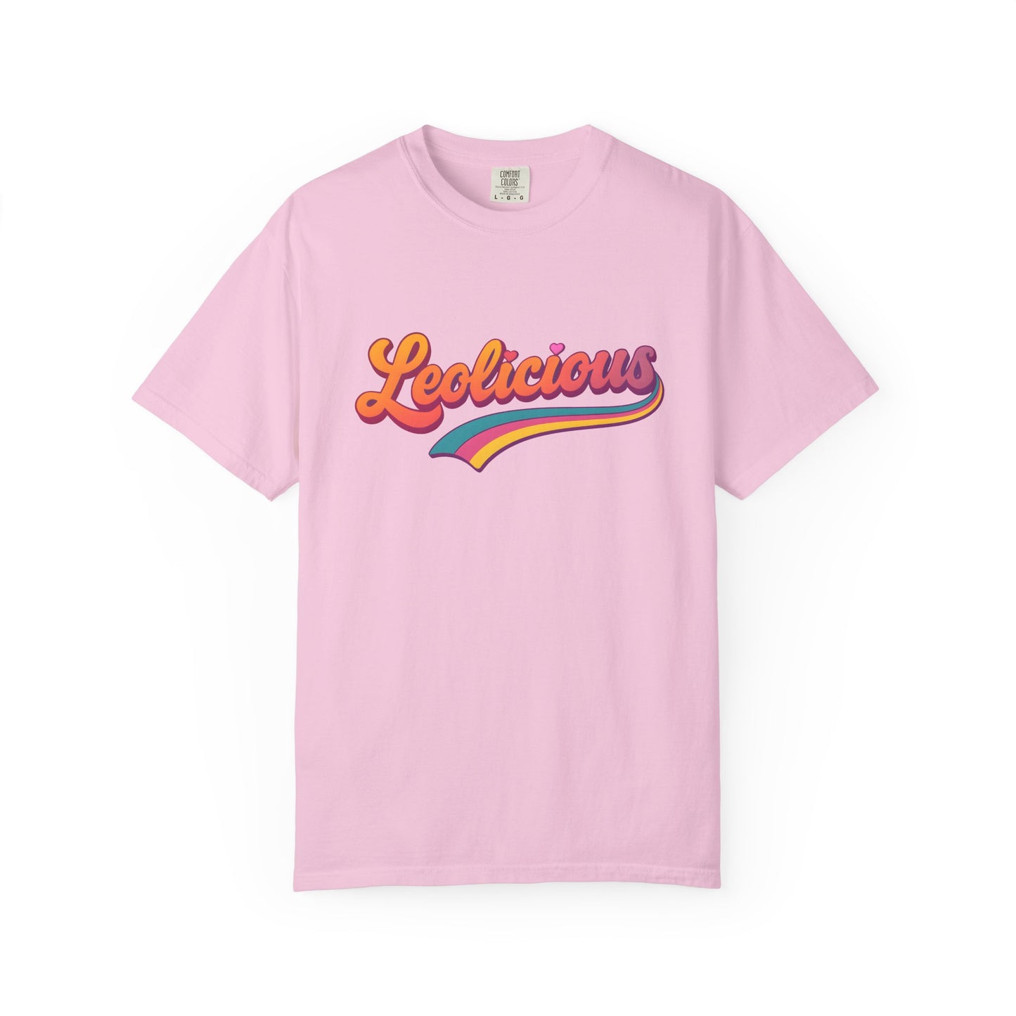 Leolicious β Retro Groovy Leo Zodiac Tee