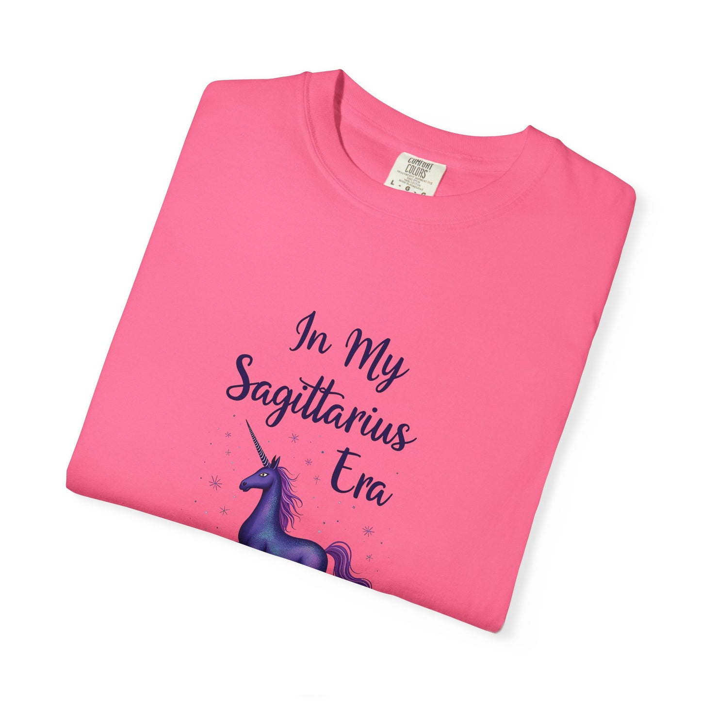 In My Sagittarius Era – Colorful Tee Zodiac Shirt