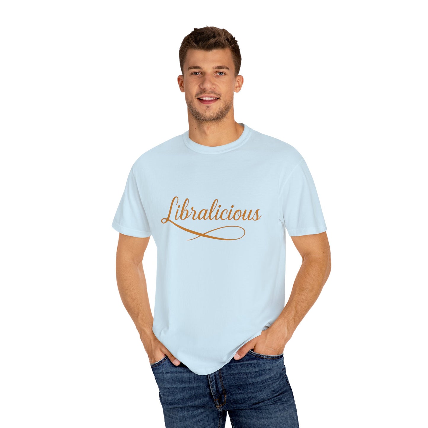 Libralicious – Retro Script Libra Tee