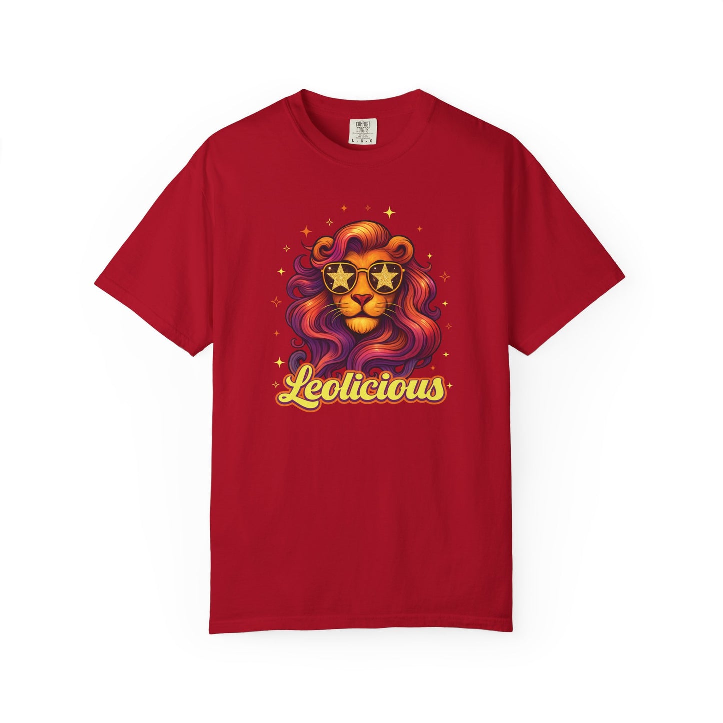 Leolicious Retro Lion Tee – Leo Zodiac Shirt