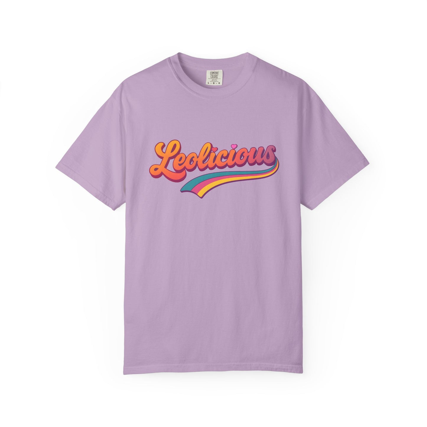 Leolicious β Retro Groovy Leo Zodiac Tee