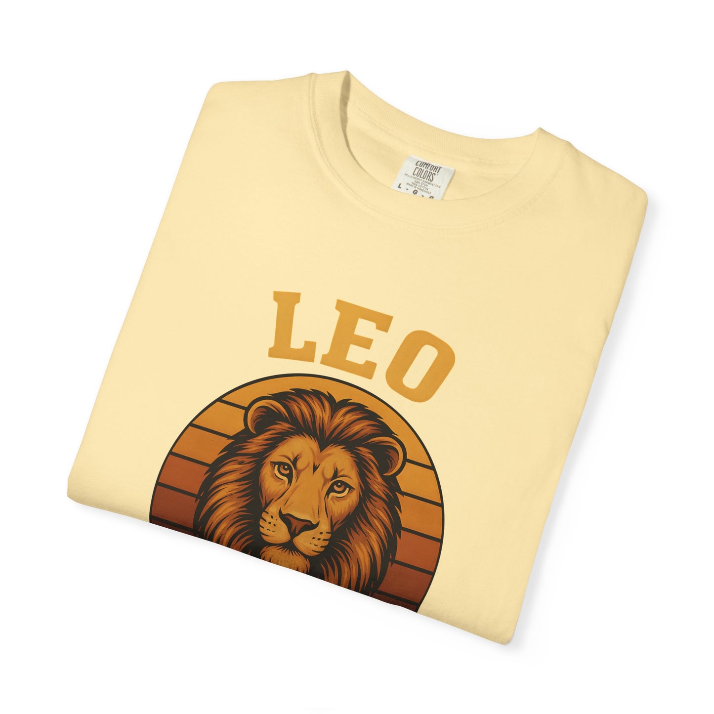 Leo Rules – Vintage Sunset Zodiac Tee