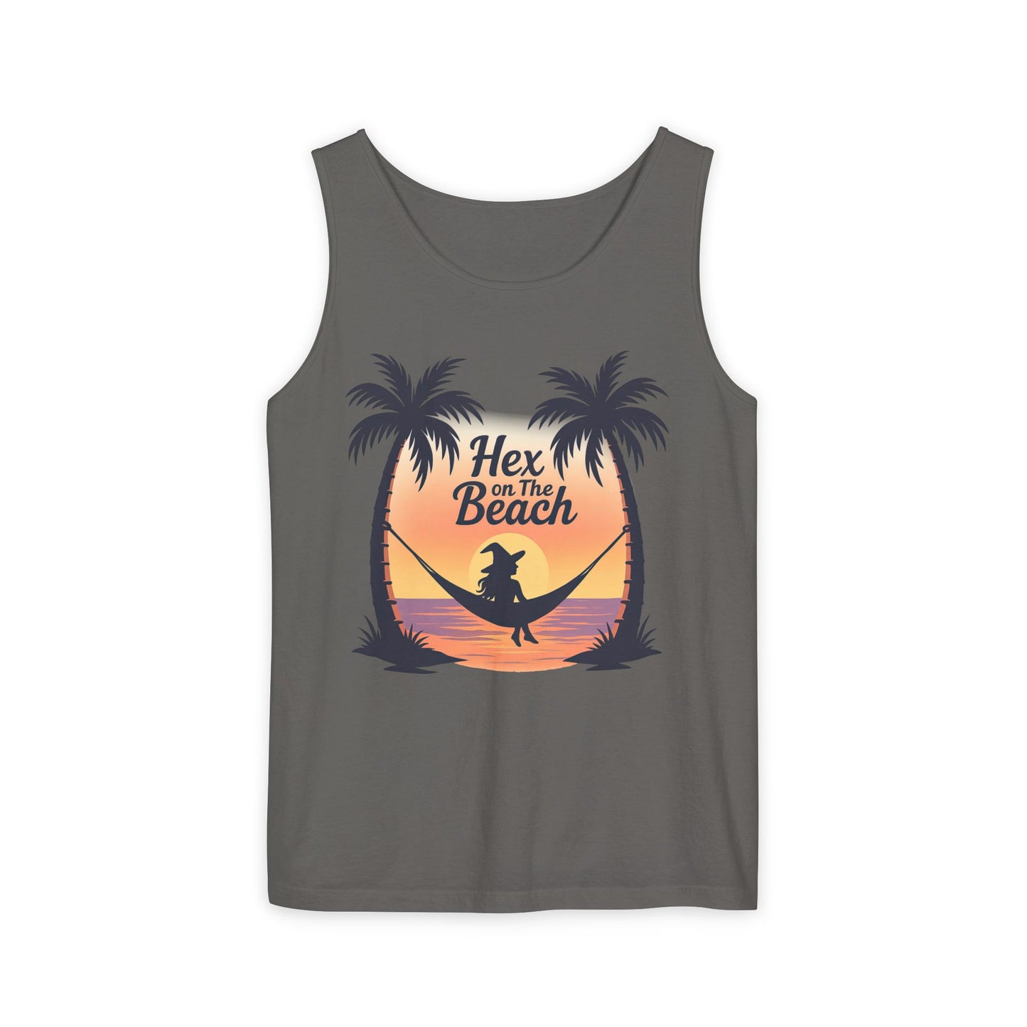 Hex on the Beach Tank – Wicked Retro Witchcore Shirt