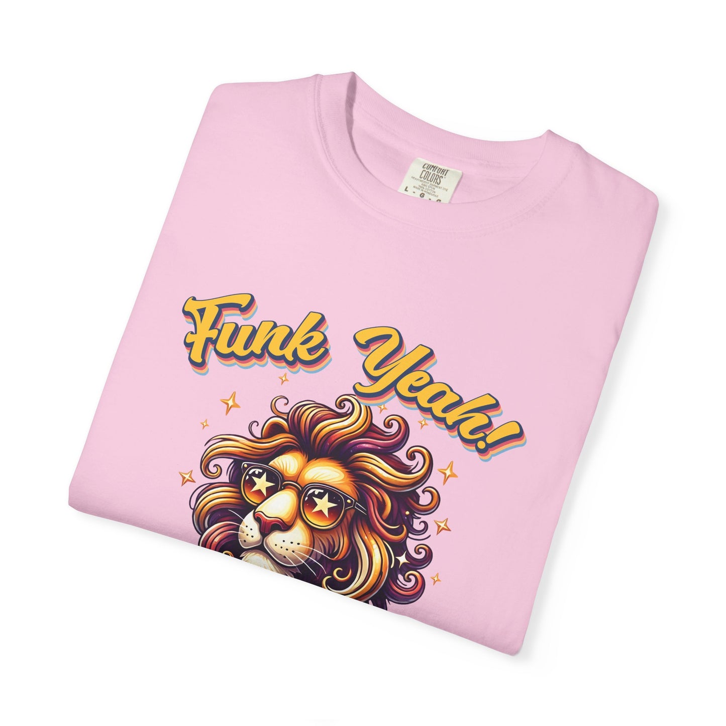 Funk Yeah I’m a Leo- Retro Groovy Lion T-Shirt