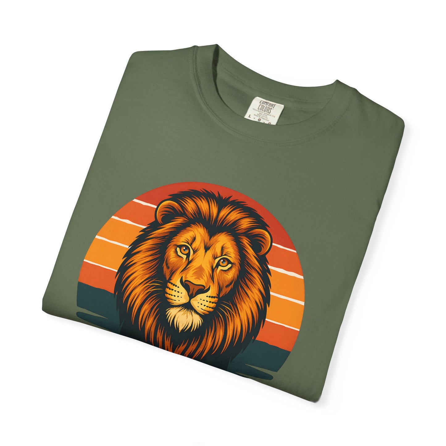 Leo Rules - Retro Rainbow Power Tee