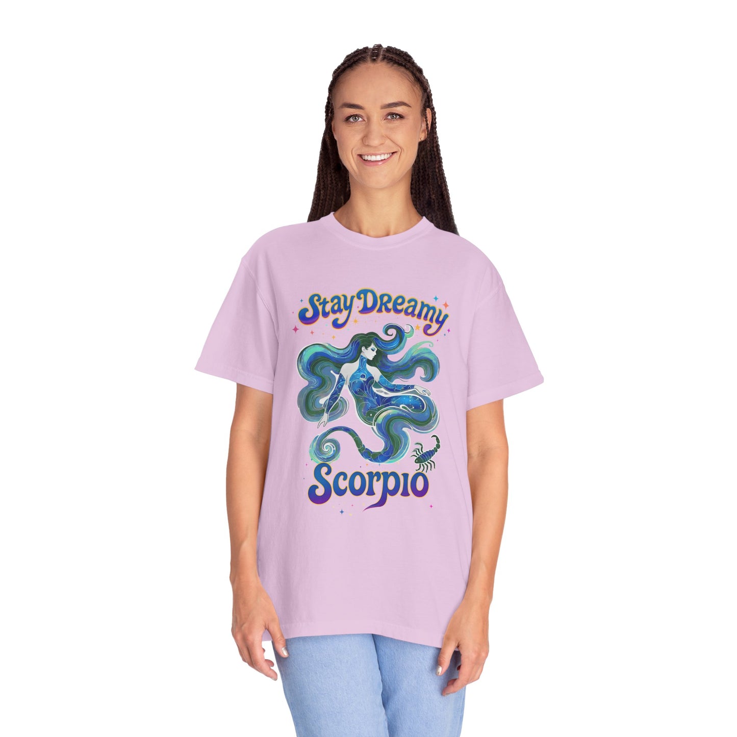 Stay Dreamy Scorpio – Mystical Mermaid Tee for the Celestial Siren