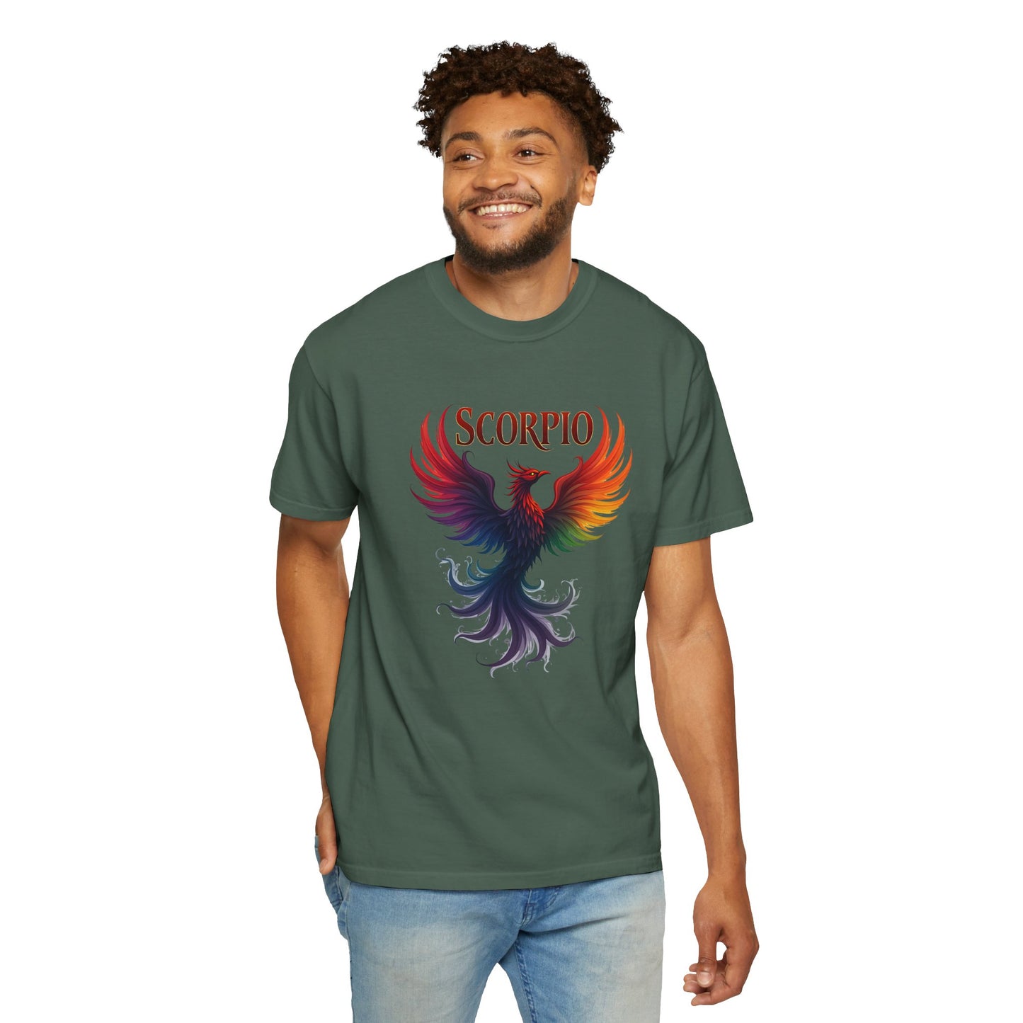 Scorpio Phoenix Tee β Multicolor Zodiac Shirt