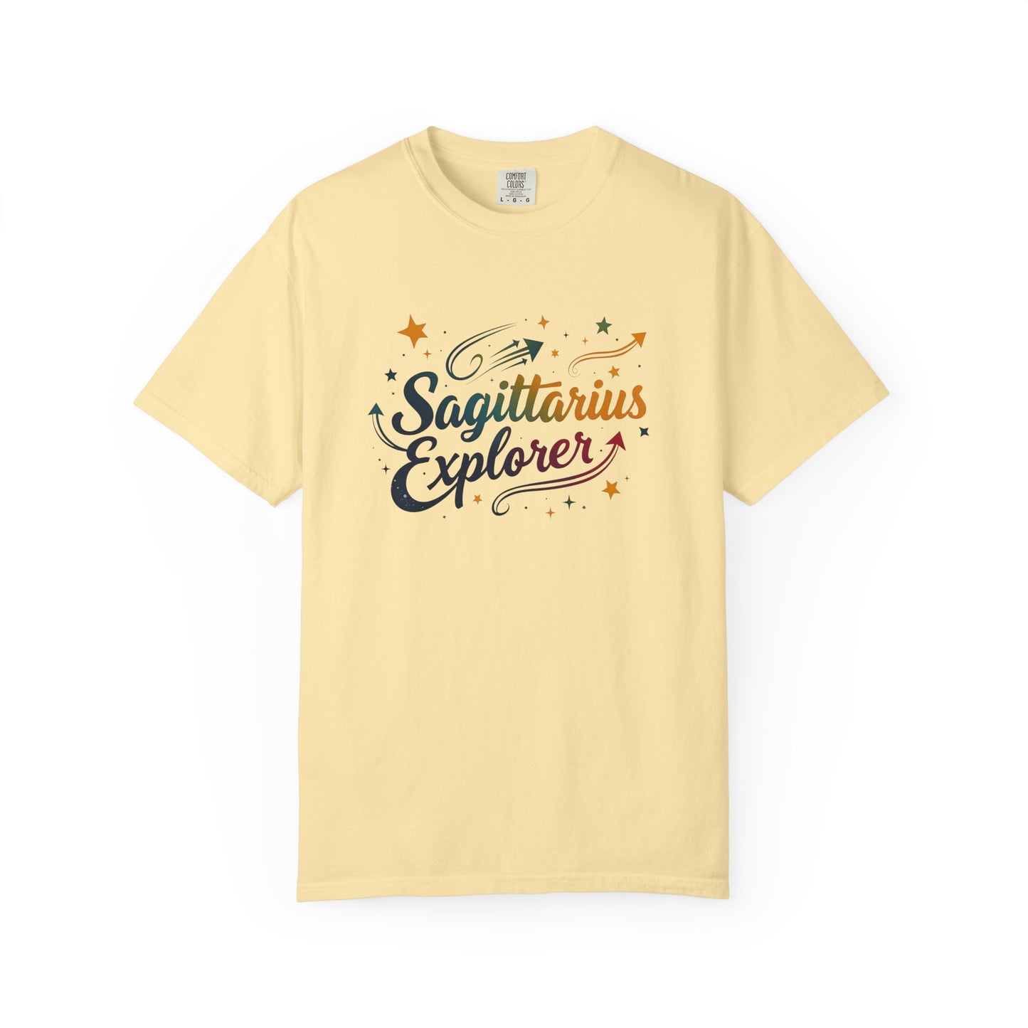 Sagittarius Explorer – Colorful Tee Zodiac Shirt