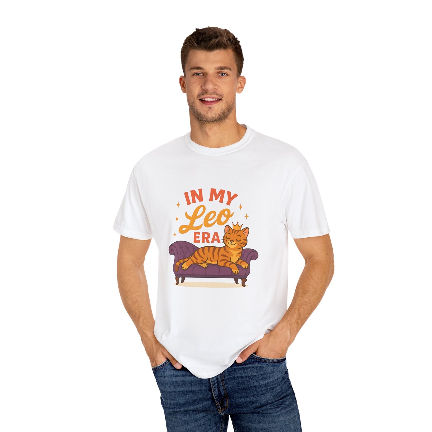In My Leo Era - Funny Royal Cat T-Shirt