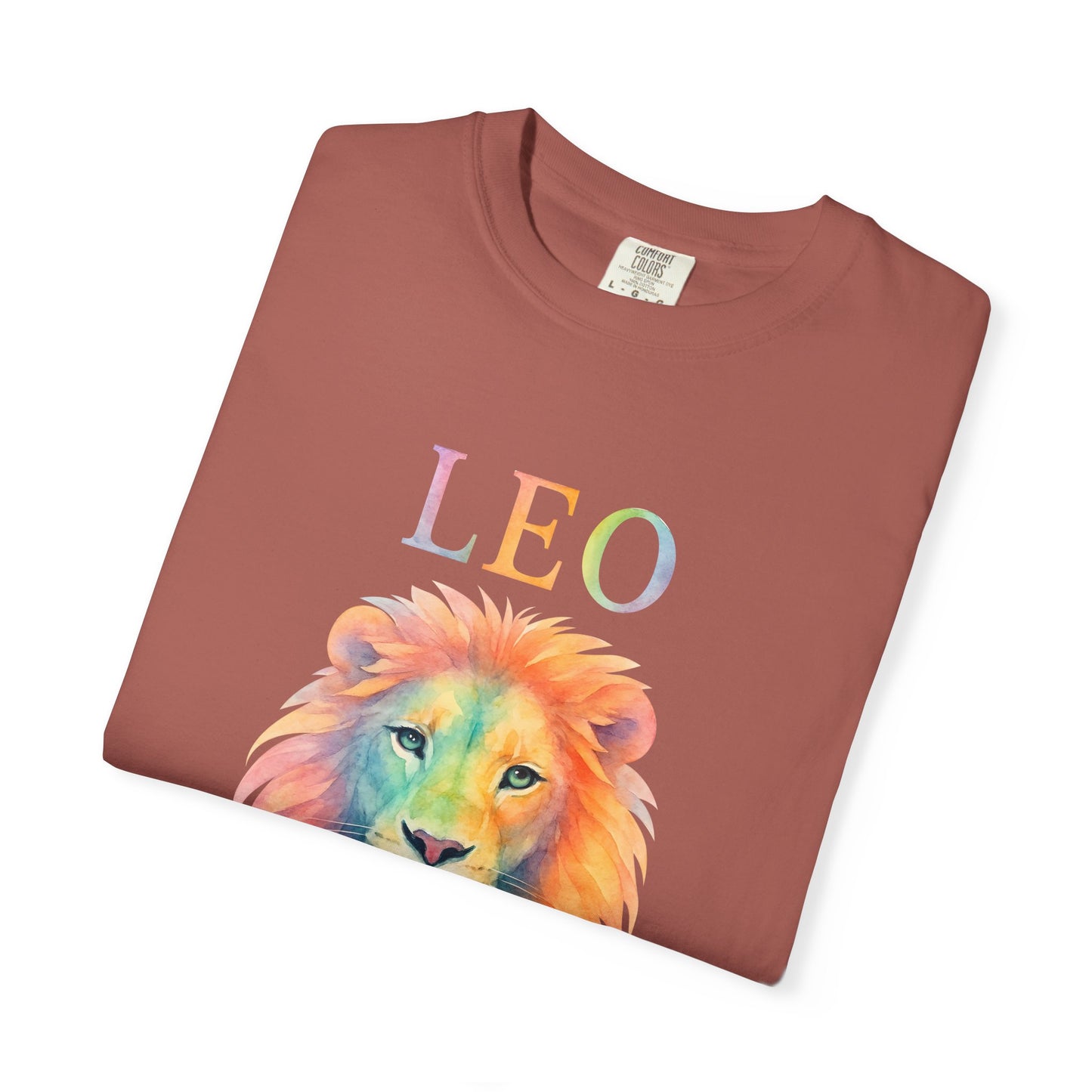 LEO Tee β Colorful Lion Zodiac Shirt