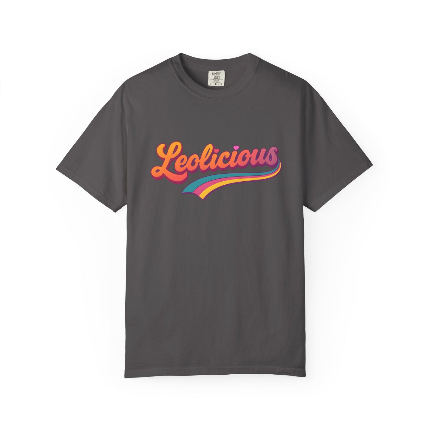 Leolicious β Retro Groovy Leo Zodiac Tee